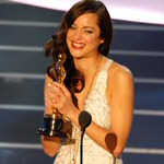 Marion Cotillard at the 80th Academy Awards