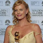 Charlize Theron at the 2004 Golden Globes