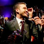 Justin Timberlake at the 2007 VMAs